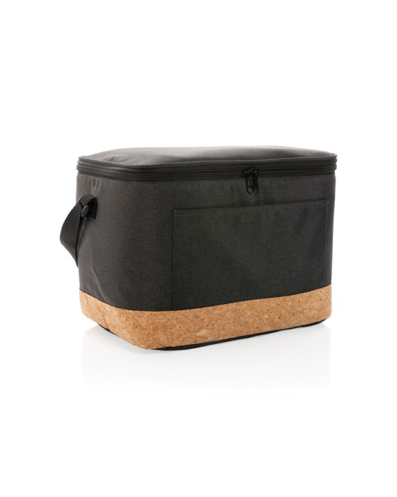 4DO Impact AWARE™ XL RPET Two-Tone Kühltasche mit Korkdetail Tasche personalisierbar
