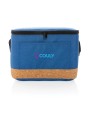 4DO Impact AWARE™ XL RPET Two-Tone Kühltasche mit Korkdetail Tasche personalisierbar