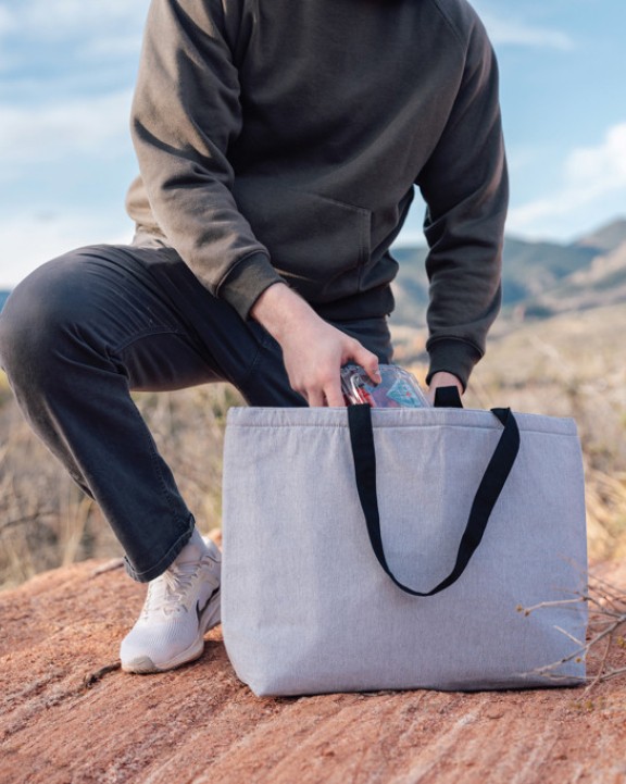 Sac & bagagerie personnalisable 4DO Sac tote iso en toile 240 g/m² recyclée non teintée Aware™