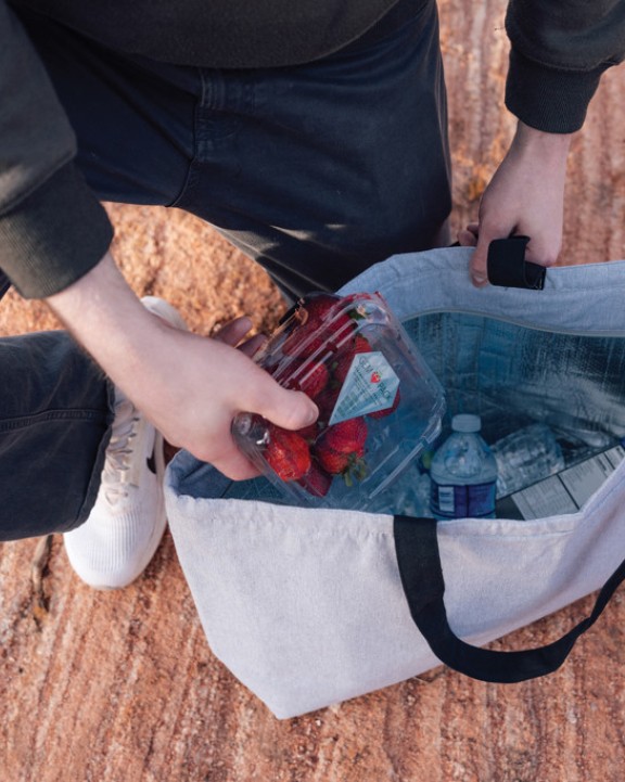 Sac & bagagerie personnalisable 4DO Sac tote iso en toile 240 g/m² recyclée non teintée Aware™