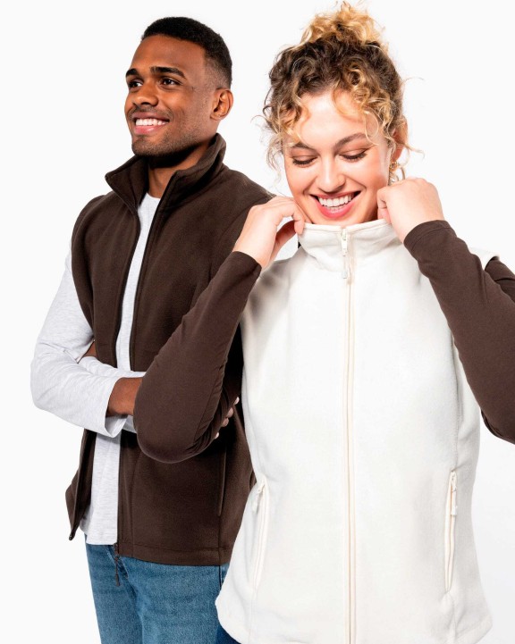 Laine polaire personnalisable KARIBAN Bodywarmer micropolaire femme