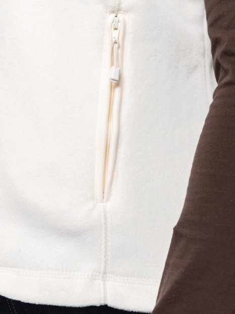 Laines polaires à personnaliser KARIBAN Bodywarmer micropolaire femme 