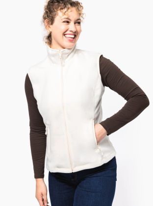 Bodywarmer micropolaire femme