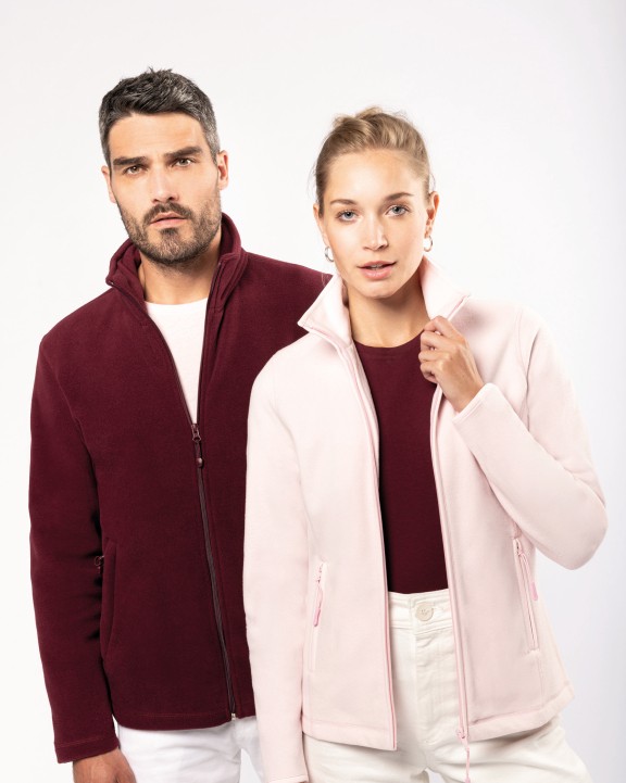Laine polaire personnalisable KARIBAN Veste micropolaire zippée femme