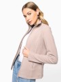 Laines polaires à personnaliser KARIBAN Veste micropolaire zippée femme 