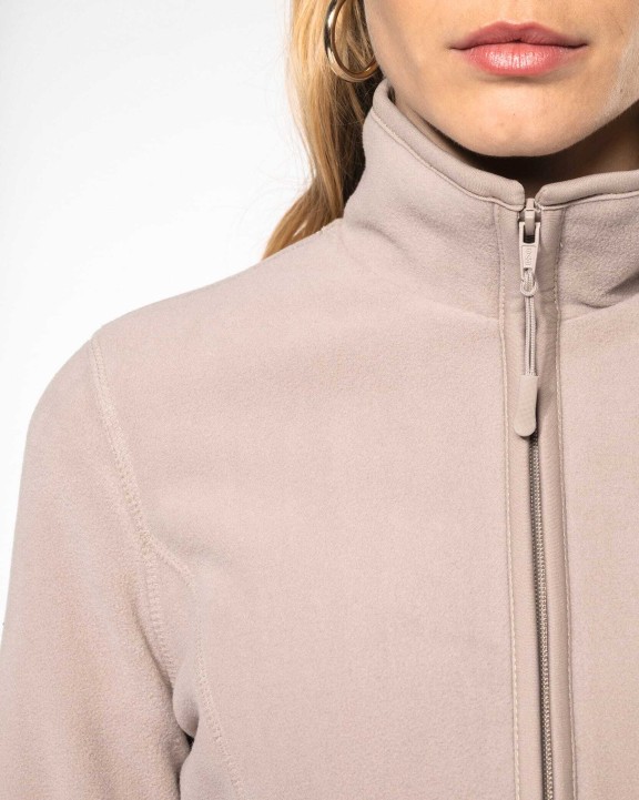 Laine polaire personnalisable KARIBAN Veste micropolaire zippée femme