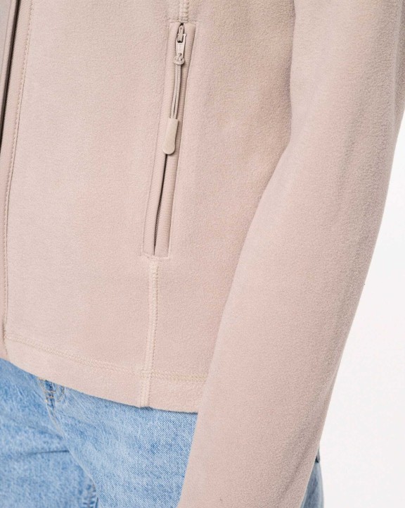 Laine polaire personnalisable KARIBAN Veste micropolaire zippée femme
