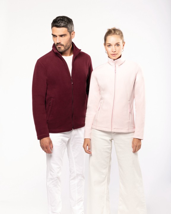 Laine polaire personnalisable KARIBAN Veste micropolaire zippée femme