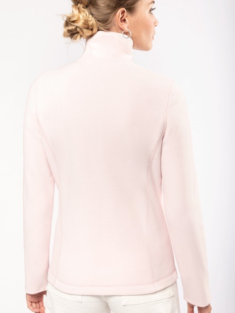Laines polaires à personnaliser KARIBAN Veste micropolaire zippée femme 