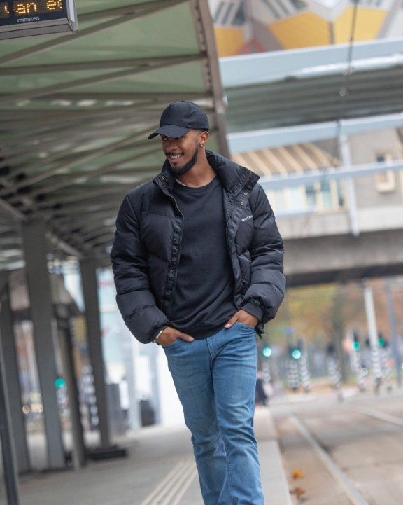 4DO Impact 5 Panel Kappe aus 280gr rCotton mit AWARE™ Tracer Kappe personalisierbar