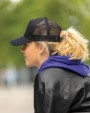 Petje 4DO Impact AWARE™ 5 panel recycled katoenen truckercap voor bedrukking &amp; borduring