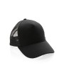 Petje 4DO Impact AWARE™ 5 panel recycled katoenen truckercap voor bedrukking &amp; borduring