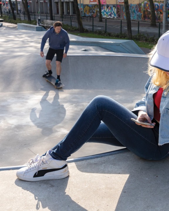 Casquette personnalisable 4DO Casquette contraste 6 panneaux coton recyclé Impact AWARE™