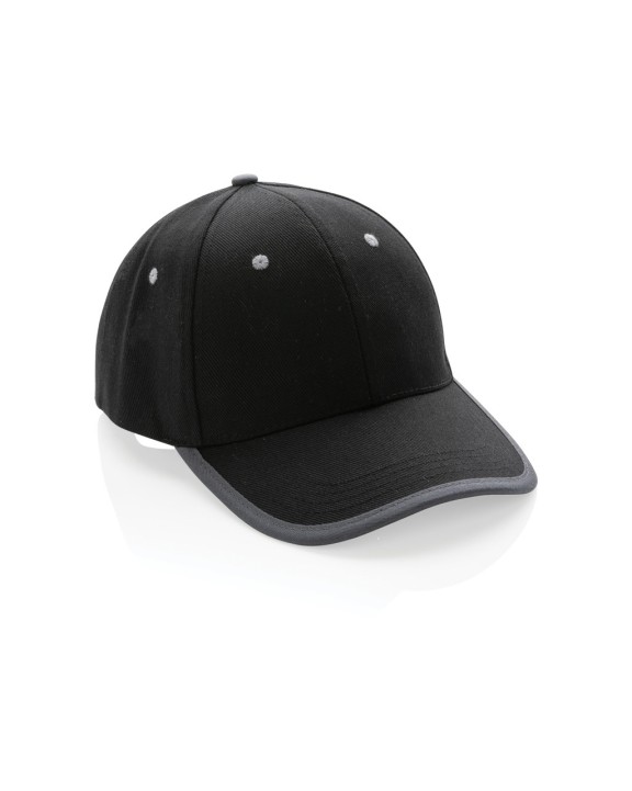 Casquette personnalisable 4DO Casquette contraste 6 panneaux coton recyclé Impact AWARE™