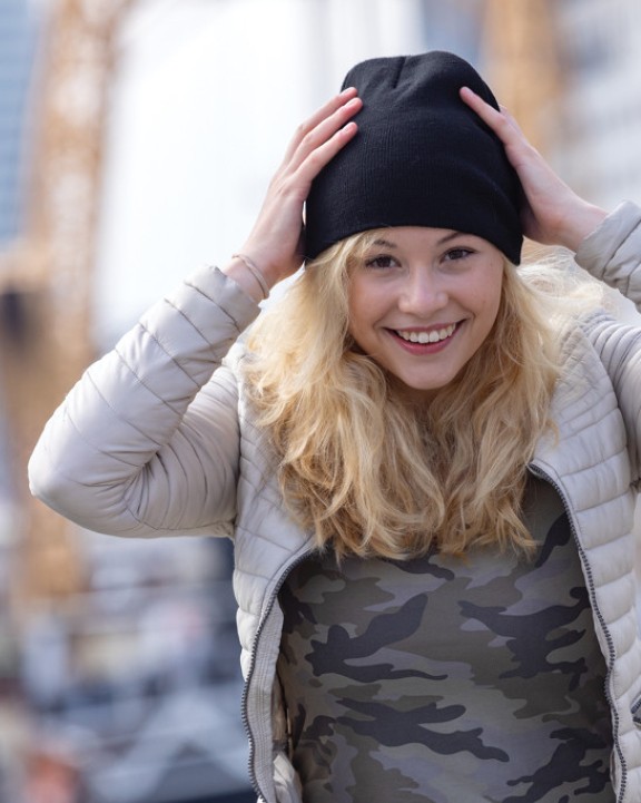 Muts, Sjaal & Wanten 4DO Impact AWARE™ Polylana® klassieke beanie voor bedrukking &amp; borduring