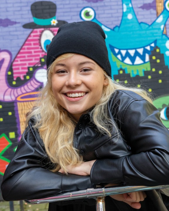 Muts, Sjaal & Wanten 4DO Impact AWARE™ Polylana® klassieke beanie voor bedrukking &amp; borduring