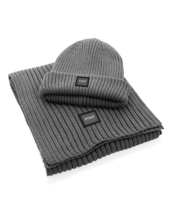 Bonnet, Écharpe & Gant personnalisable 4DO Écharpe tricotée 180x25cm Impact AWARE™ Polylana®
