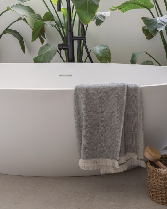 Produit éponge personnalisable UKIYO Serviette 4 Saisons Ukiyo Hisako AWARE™ Made in Europe