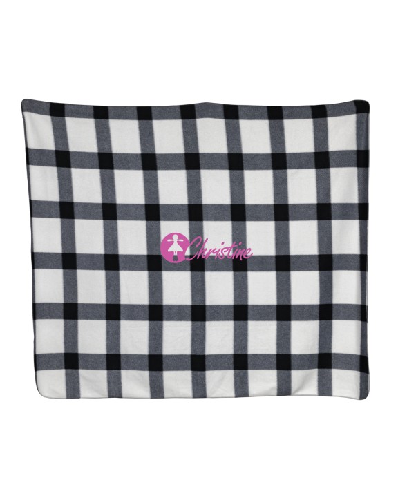 Plaids personnalisable 4DO Couverture / Plaid doux à carreaux