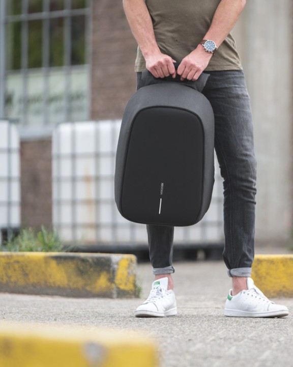 4DO Bobby Hero Regular Anti-Diebstahl-Rucksack Tasche personalisierbar
