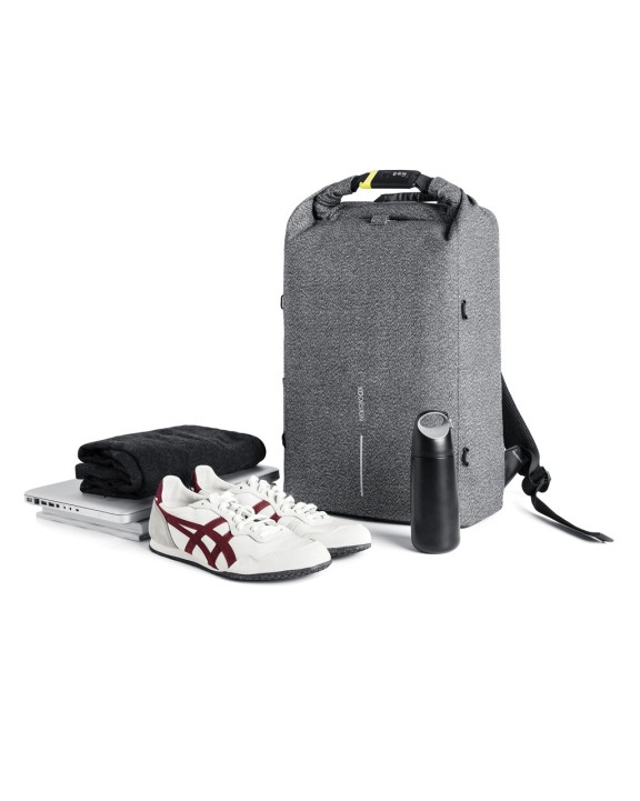 4DO Urban schnitthemmender Anti-Diebstahl-Rucksack Tasche personalisierbar