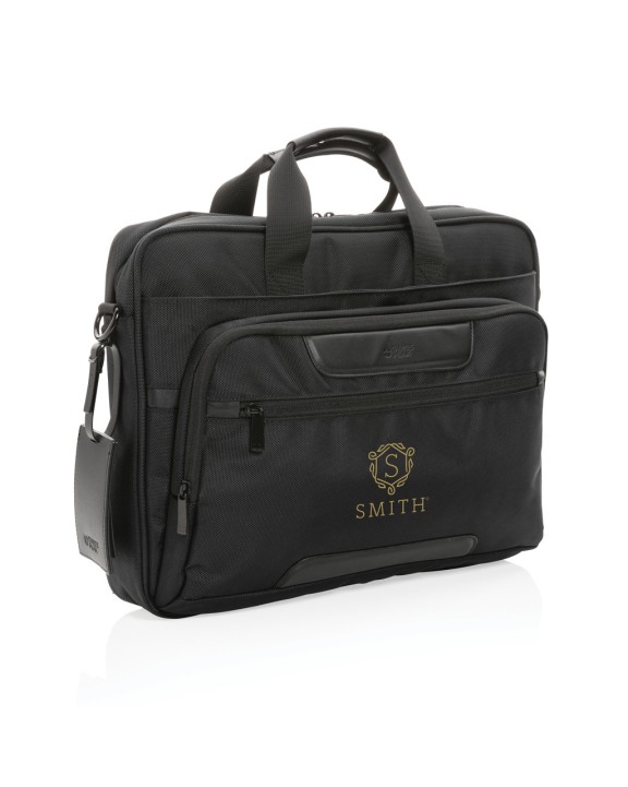 SWISS PEAK Swiss Peak AWARE™ RPET Voyager 15.6" Laptop-Tasche Tasche personalisierbar