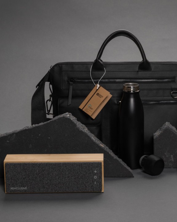 Sac & bagagerie personnalisable SWISS PEAK Sacoche ordinateur 14'' Swiss Peak en PU recyclé GRS