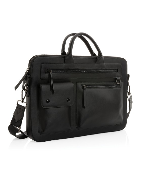 SWISS PEAK Swiss Peak 14" Laptoptasche aus GRS recyceltem PU Tasche personalisierbar