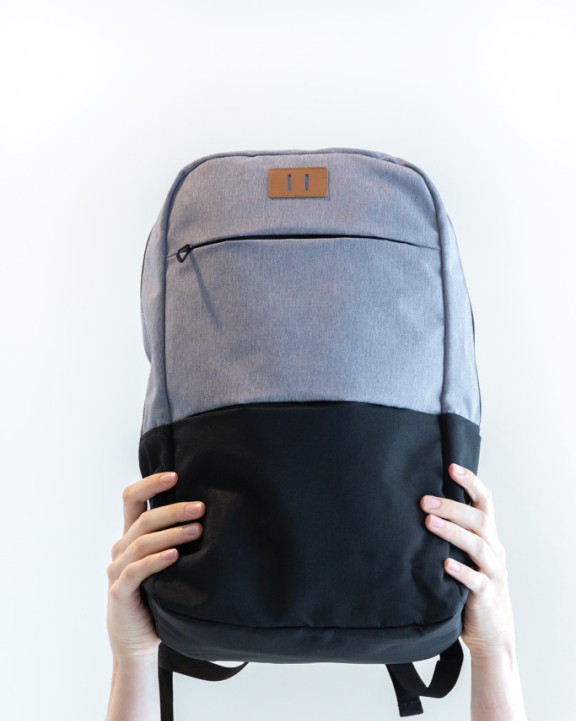Sac & bagagerie personnalisable 4DO Sac à dos ordinateur 15,6" avec USB et anti RFID