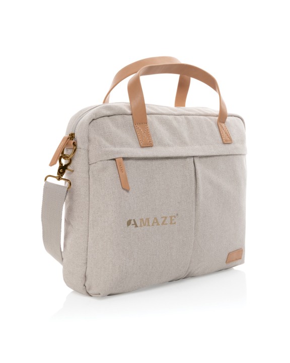 4DO Impact AWARE™ 16 oz. rCanvas Laptop-Tasche Tasche personalisierbar