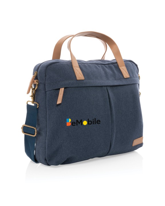4DO Impact AWARE™ 16 oz. rCanvas Laptop-Tasche Tasche personalisierbar