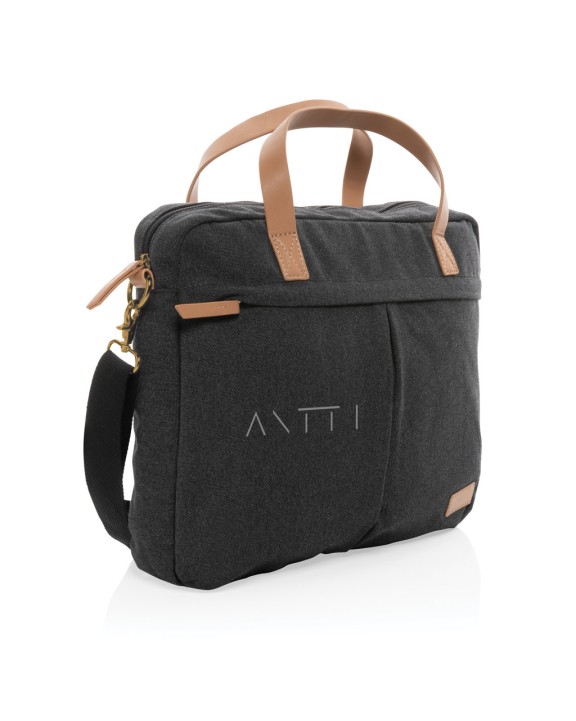 Sac & bagagerie personnalisable 4DO Sac ordinateur Impact AWARE™ en toile 16oz recyclé