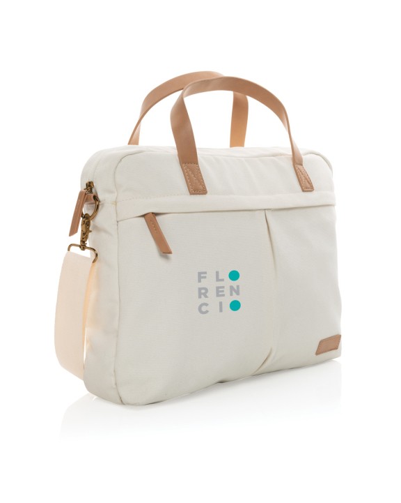 4DO Impact AWARE™ 16 oz. rCanvas Laptop-Tasche Tasche personalisierbar