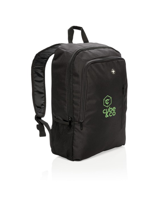 SWISS PEAK 17” Business Laptop-Rucksack Tasche personalisierbar