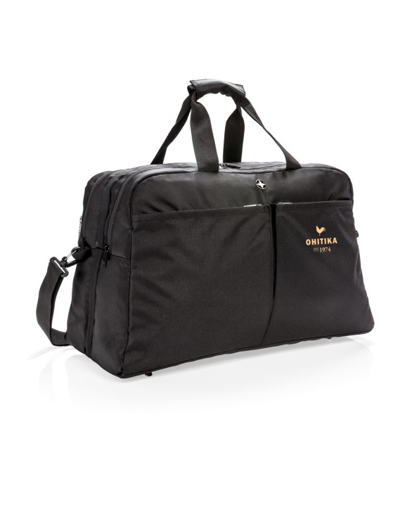 SWISS PEAK Swiss Peak RFID Wochenendtasche mit Kofferöffnung Tasche personalisierbar