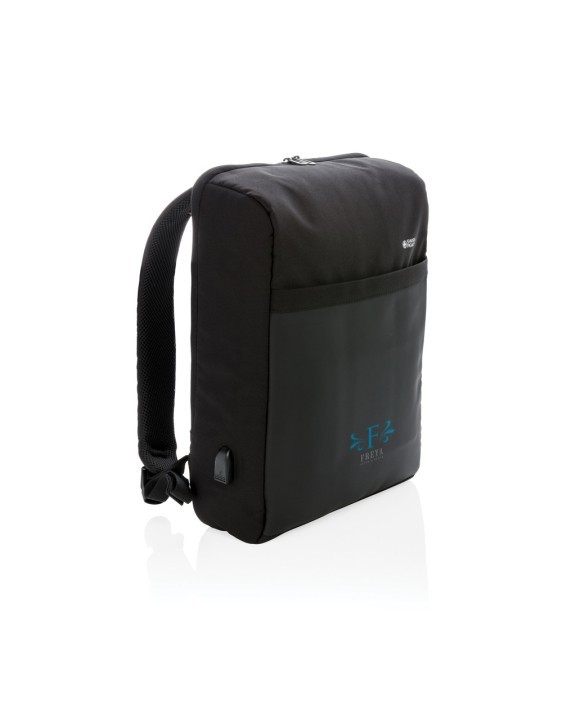 SWISS PEAK Swiss Peak 15" Anti-Diebstahl RFID & USB Rucksack Tasche personalisierbar