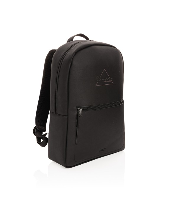 SWISS PEAK Swiss Peak Deluxe PU Laptop-Rucksack, PVC-frei Tasche personalisierbar