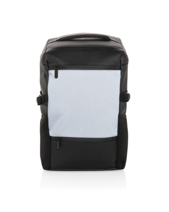 4DO PU-Easy-Access High-Visibility 15.6" Laptop-Rucksack Tasche personalisierbar