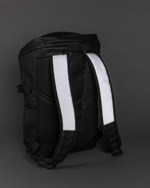 4DO PU-Easy-Access High-Visibility 15.6" Laptop-Rucksack Tasche personalisierbar