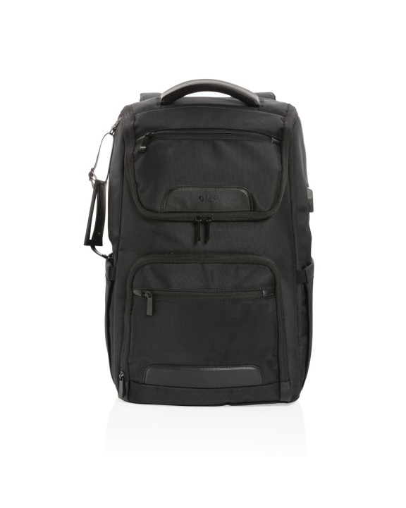Sac & bagagerie personnalisable SWISS PEAK Sac à dos ordinateur Swiss Peak Voyager en rPET AWARE™