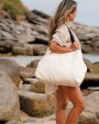 Sac & bagagerie personnalisable 4DO Grand sac tote en toile 240 g/m² recyclée non teintée Aware™