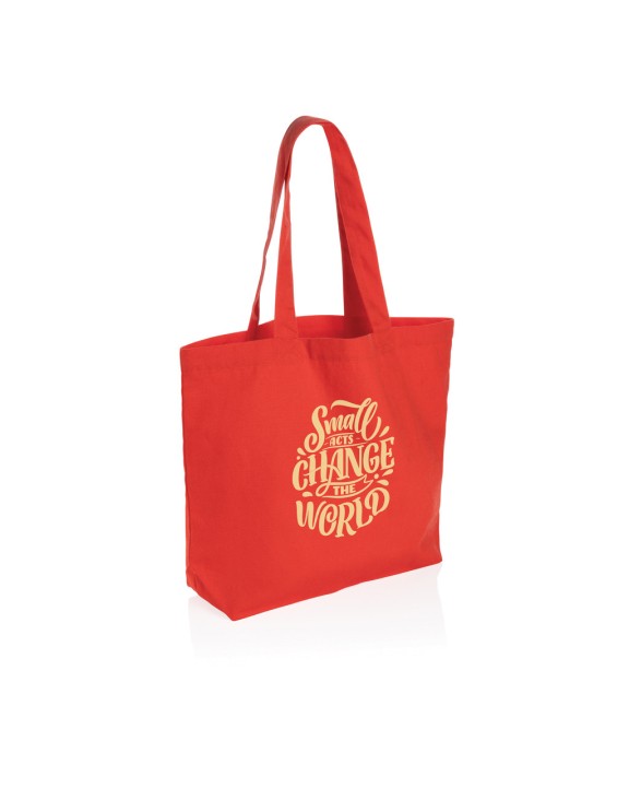 4DO Impact Aware™ 240g/m² rCanvas Shopper mit Tasche Tasche personalisierbar