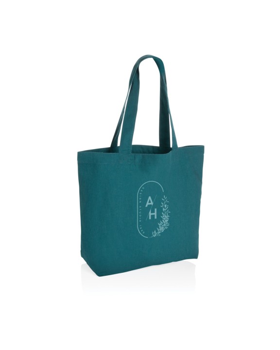 4DO Impact Aware™ 240g/m² rCanvas Shopper mit Tasche Tasche personalisierbar