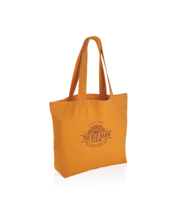 4DO Impact Aware™ 240g/m² rCanvas Shopper mit Tasche Tasche personalisierbar