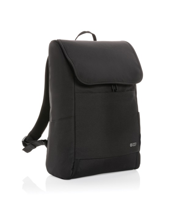 SWISS PEAK Swiss Peak Fern AWARE™ RPET 15,6" Rucksack mit Allover-Zip Tasche personalisierbar