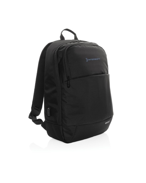 SWISS PEAK Swiss Peak AWARE™ moderner 15,6" Laptop-Rucksack Tasche personalisierbar