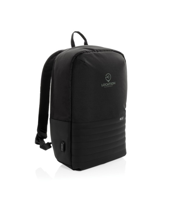 SWISS PEAK Swiss Peak AWARE™ Anti-Theft-RFID 15.6"-Laptop-Rucksack Tasche personalisierbar
