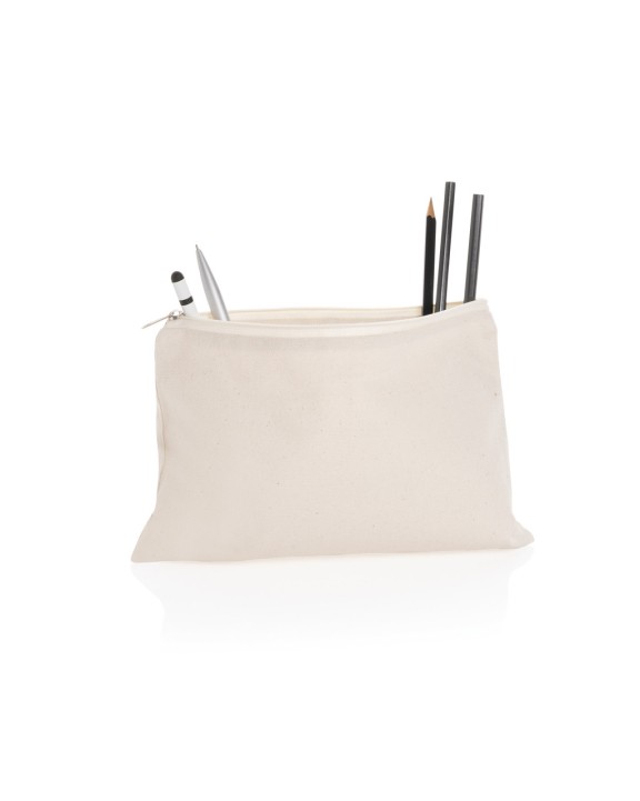 4DO Impact Aware™ 285g/m² Stifte-Etui aus ungefärbtem Canvas Tasche personalisierbar