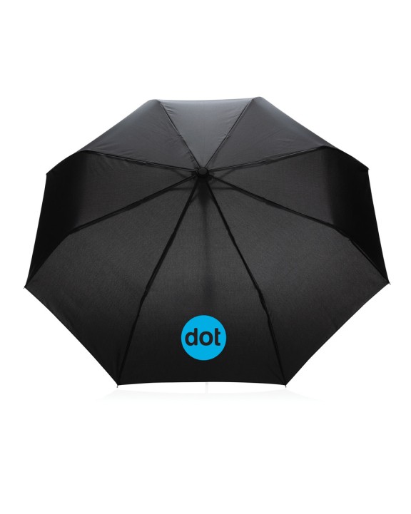 Parapluie personnalisable 4DO Mini parapluie automatique 21" en rPET 190T Impact AWARE™