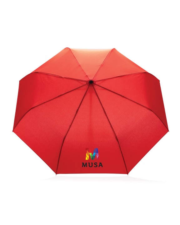 4DO 21" Impact AWARE™ RPET 190T Mini-Schirm automatic open/close Regenschirm personalisierbar